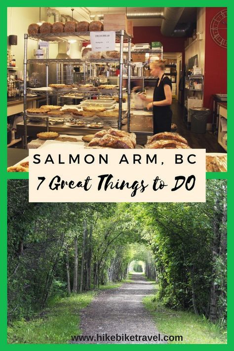 7 Things to do in Salmon Arm Canada Hikes, Travel Bc, Alberta Travel, Salmon Arm, Canada Trip, Travel Jobs, Canadian Travel, Travel Canada, Visit Canada