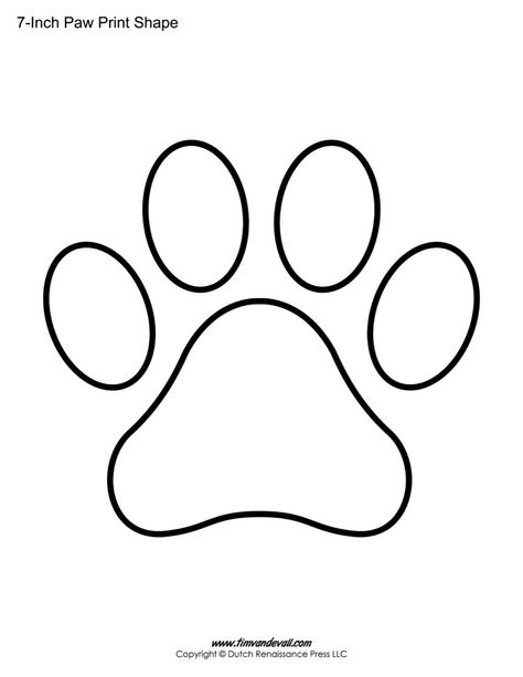 Paw print outline Cat Paw Outline, Paw Patrol Outline, Paw Print Stencil, Paw Print Outline, Paw Template, Paw Stencil, Paw Patrol Badge, Simple Outlines, Paw Print Art