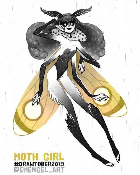 The prompt I was most excited for, Moth Girl for @drawtober Oct 16-20! I need a whole month dedicated to drawing moth girls lol. ..… Rosy Maple Moth Character, Humanoid Moth Oc, Moth Lady Art, Moth Girl Oc, Moth Person Character Design, Moth Oc Art, Moth Girl Art, Moth Fursona, Moth Humanoid