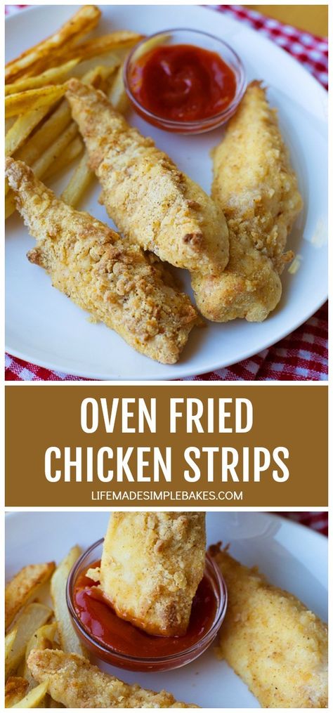 Easy Oven Fried Chicken, Homemade Chicken Strips, Walnut Chicken Recipe, Baked Chicken Strips, Easy Oven Baked Chicken, Fried Chicken Strips, Pecan Chicken Salads, Chicken Strip Recipes, Chicken Fajita Recipe