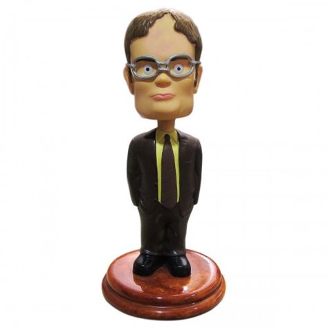 Dwight Bobble Head - Z & S The Office Dwight Schrute, Business Gift Ideas, The Office Dwight, The Office Us, Bobble Heads, Minute To Win It Games, Office Store, Minute To Win, Yes Man