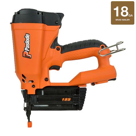 Paslode Cordless 18-Gauge-Degree 7.5-volt Cordless Brad Nailer in the Nailers department at Lowes.com Nail Removal, Brad Nailer, Brad Nails, Belt Hook, Trim Work, Fuel Cell, Tear Down, Reversible Belt, Nail Sizes