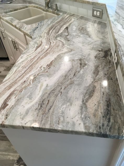 Unique Granite Countertops, Modern Granite Kitchen, Honed Countertops, Kitchen Countertops Black, Kitchen Countertop Design, Brown Countertop, White Kitchen Countertops, Black Kitchen Countertops, Countertops Black