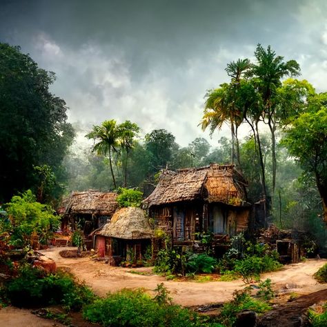 Village in the Jungle Digital Art. Avaible in my NFT Store! Shop my NFT'S collection here https://opensea.io/Izzii_Studio Prices starts at 5$ Acess: https://www.izziistudio.online Hope you like it! 😄 Jungle Village, In The Jungle, Digital Art, India, Shop My, House Styles, Architecture, Art