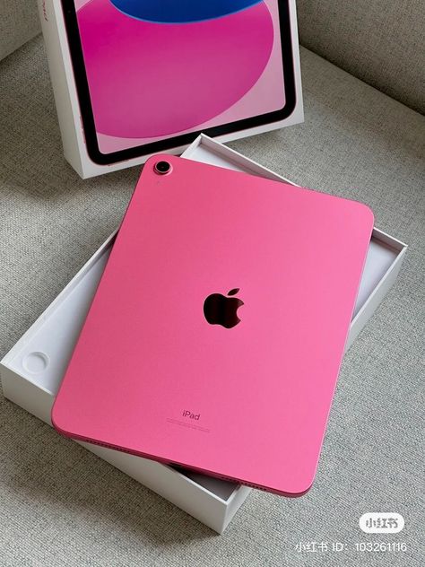 Ipad 10th Generation Pink, Apple Ipad 10th Generation, Ipad 10th Generation, Apple Ipad Accessories, Ipad Essentials, Computers Tablets And Accessories, Pink Lifestyle, Iphone Obsession, Pink Apple