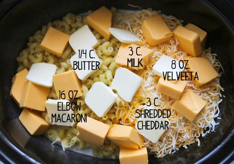 Slow Cooker Mac And Cheese, Crock Pot Mac And Cheese, Pip And Ebby, Crock Pot Mac, Pot Mac And Cheese, Crockpot Mac And Cheese, Crock Pot Food, Crockpot Ideas, Cook Meals