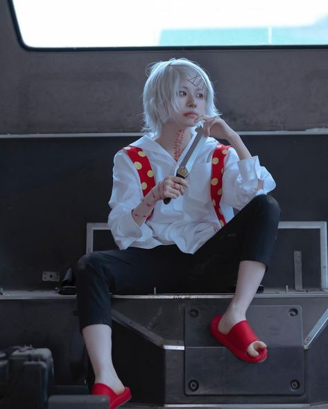 Suzuya Juuzou Cosplay, Chiba Cosplay, Juuzou Tokyo Ghoul, Suzuya Juuzou, Tokyo Ghoul Cosplay, Juuzou Suzuya, Chiba, Minecraft Designs, Lil Baby