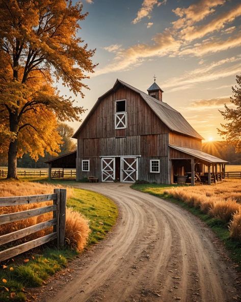 Digital Fall Barn Backdrop Background for photo editing.  Created with AI so there may be some imperfections. Knowledge of photo editing software is a must. This is a digital product only. All sales are final. Rustic Pattern Design, Country Fall Pictures, Western Fall Pictures, Fall Farm Stand, Country Painting Ideas, Autumn Challenge, Background For Photo Editing, Farm Background, Barn Backdrop