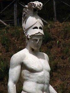 Mars and his helmet Zeus And Hera, Son Of Zeus, Classic Sculpture, Greek Statues, Arte Robot, Greek And Roman Mythology, Greek Mythology Art, Greek Sculpture, Roman Art