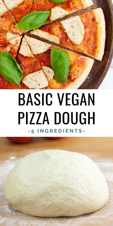 Vegan Pizza Dough Recipe, Vegan Pizza Dough, Sweet Potato Pizza Crust, Mushroom Pizza Recipes, Easy Dough, Sweet Potato Pizza, Pizza Vegana, Vegan Pizza Recipe, Pizza Dough Recipe