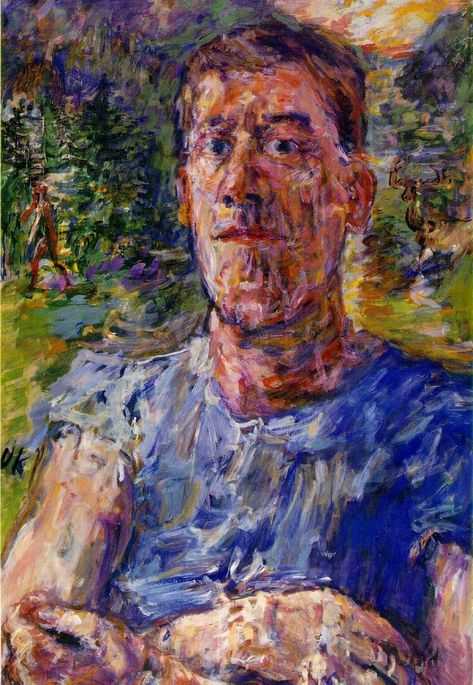 Self-portrait of a Degenerate Artist (1937) by Oskar Kokoschka – Artchive Oskar Kokoschka Paintings, Kokoschka Paintings, Oscar Kokoschka, Oskar Kokoschka, Degenerate Art, History Articles, Vienna Secession, Franz Kline, Colors And Emotions