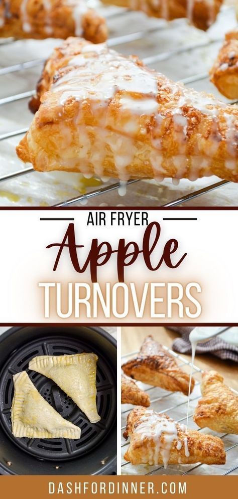 Apple Turnovers With Pie Crust Air Fryer, Air Fryer Apple Turnovers With Puff Pastry, Apple Crisps In Air Fryer, Apple Tarts With Puff Pastry, Air Fryer Turnovers, Puff Pasty Recipe Dessert, Air Fryer Apple Turnovers, Apple Pie Air Fryer Recipes, Puff Pastry Recipes Air Fryer