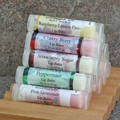 Free Printable Lip Balm Labels | ... Bath and Body Lip Balm Labels - Customer Creations - Online Labels Diy Soap Labels, Homemade Lip Balm Recipe, Sugar Lip Balm, Lip Balm Packaging, Homemade Business, Peppermint Lip Balm, Homemade Moisturizer, Lip Balm Labels, Lip Balm Recipes