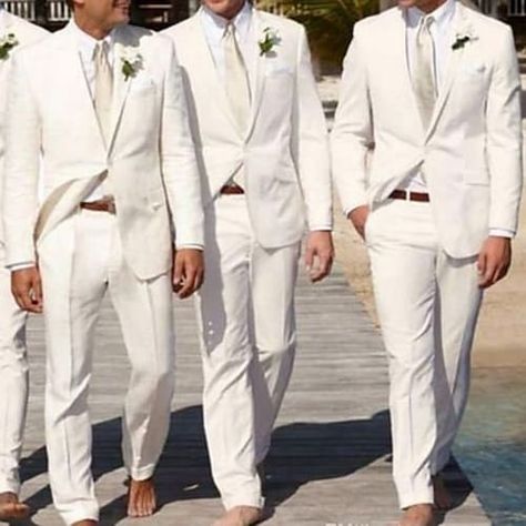 Linen Suits For Men, Jason White, Cheap Suits, White Shawl, Button Fashion, Wedding Groomsmen, Linen Suits, Groomsmen Suits, Groomsmen Attire