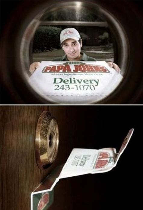 Trick them into thinking they're about to have the best night ever. Best Pranks Ever, Guerrilla Marketing, April Fools Pranks, Clever Advertising, Funny P, 광고 디자인, Papa Johns, Good Pranks, Publicidad Creativa