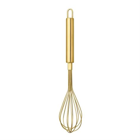 Stainless Steel Whisk in Gold Finish design by BD Edition – BURKE DECOR Golden Kitchen, Kitchen Utensil Organization, Utensil Organization, Gold Kitchen, Glam Decor, Kitchen Equipment, Kitchen Fixtures, Burke Decor, Farmhouse Design