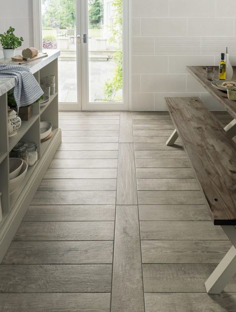 Tiles With A Difference - Mad About The House Costco Laminate Flooring, Wood Effect Porcelain Tiles, Oak Floorboards, Flooring Texture, Casa Loft, Topps Tiles, Elegant Tiles, Wood Tile Floors, Wood Effect Tiles