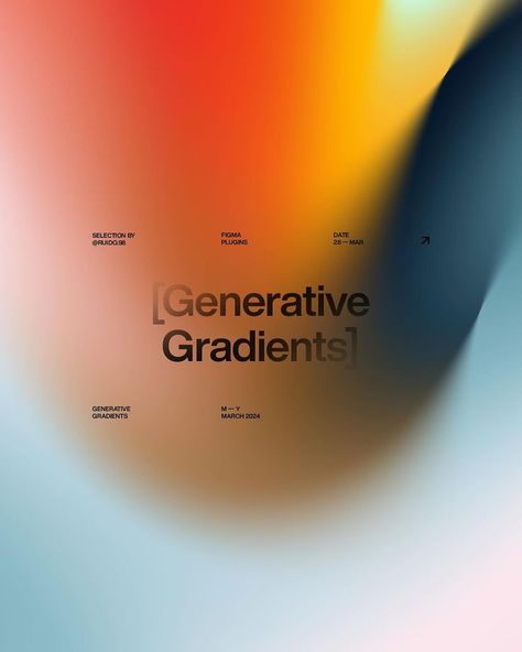 Design Inspiration Abstract Branding Design, Trend Design 2024, Gradient Poster Design, Dance Branding, Gradient Tutorial, Gradient Presentation, Graphic Design Gradient, Gradient Graphic Design, Figma Tutorial