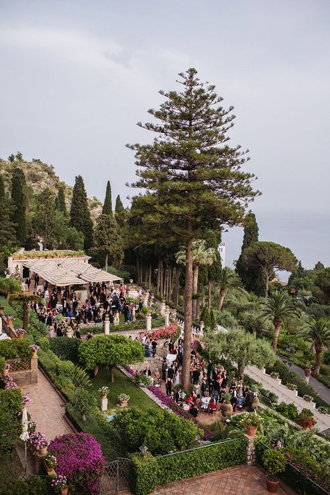 “A Sicilian Affair” three day wedding with a ceremony at the Ancient Greek theatre of Taormina | Browse Wedding & Party Ideas | 100 Layer Cake Sicilian Wedding Theme, Taormina Wedding, Wedding In Sicily, Sicilian Wedding, Ancient Greek Theatre, Greek Theatre, Sicily Wedding, Champagne Flowers, Como Wedding