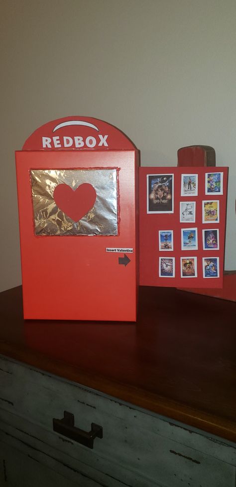 Redbox Valentine Box Ideas, Teen Valentine Box Ideas, Valentine’s Day Box For School, Valentine’s Day Shoebox Ideas, Valentine’s Day Box Ideas For School Easy, Valentines Boxes For Kids School Diy, Easy Diy Valentine Boxes For School, Valentines Day Boxes For School For Girl, Valentine’s Day Box Ideas