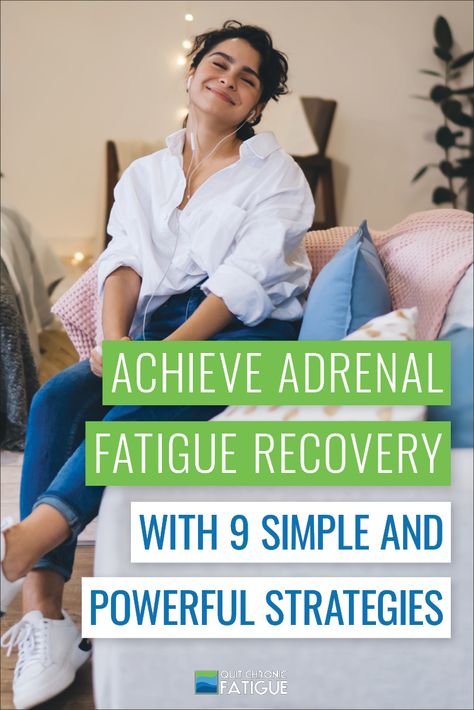 Achieve Adrenal Fatigue Recovery with 9 Simple and Powerful Strategies How To Improve Adrenal Function, Adrenal Healing, What Is Adrenal Fatigue, Adrenal Fatigue Treatment, Adrenal Fatigue Recovery, Adrenal Fatigue Symptoms, Healing Diet, Adrenal Glands, Fatigue Syndrome