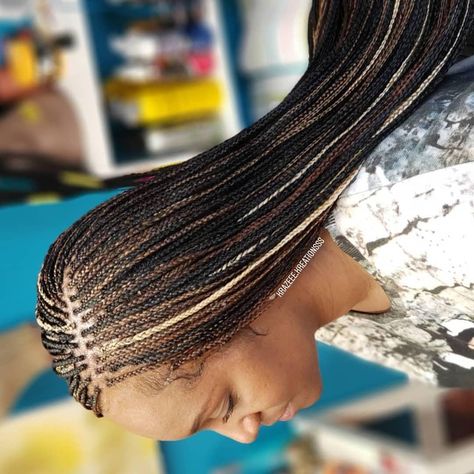 Tiny Box Braids, Box Braids Medium Length, Micro Box Braids, Micro Braids Styles, School Moodboard, Micro Braids Hairstyles, Corn Rows, Braids Styling, Braids Styles