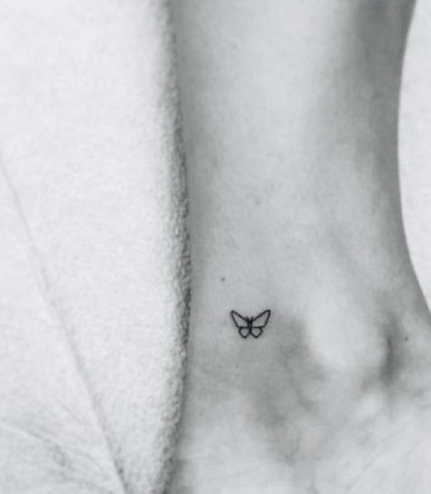 Stick And Poke Butterfly Tattoo, Stick N Poke Butterfly, Butterfly Stick And Poke Tattoo, Butterfly Stick N Poke, Stick And Poke Butterfly, Butterfly Stick And Poke, Bsf Tattoo, Stick Poke, Dainty Tattoo