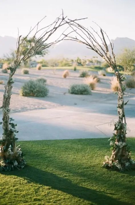 Branch Arch Wedding, Wedding Ceremony Backdrop Outdoor, Ceremony Backdrop Outdoor, Diy Wedding Arch, Wedding Arbors, Wedding Arch Rustic, Deco Champetre, Wedding Ceremony Arch, Wedding Arbour