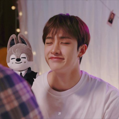 bang chan and his SKZOO wolf chan <3 absolutely adorable Wolf Chan, Han Jisung, Bang Chan, On Twitter