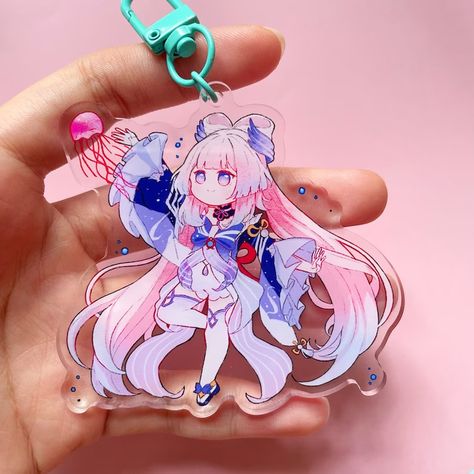 Artist Alley, Acrylic Keychains, Aura Colors, Cute Pens, Anime Songs, Anime Figurines, Plastic Film, Acrylic Keychain, Cute Keychain