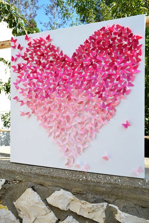 Diy Fotokabine, Unique Guest Book Alternatives, Diy Photo Booth Backdrop, Wedding Photo Background, 3d Butterfly Wall Art, Valentine Backdrop, Booth Backdrops, Pink Backdrop, Diy Butterfly