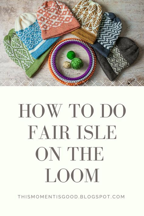 Round Loom Knitting, Loom Hats, Loom Knitting Tutorial, Loom Knitting Stitches, Loom Knit Hat, Loom Crochet, Diy Tricot, Knitting Terms, Round Loom