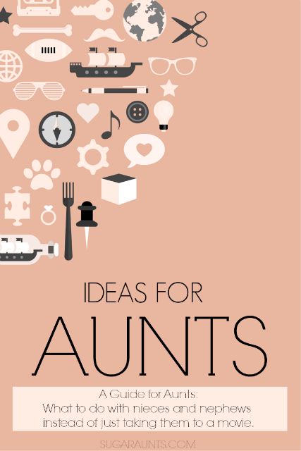 Ideas for Aunts resource for creative play and building memories with nieces and nephews. Fun Aunt, Building Memories, Best Auntie Ever, Baby Niece, Aunt Life, Best Aunt, First Time Moms, Niece And Nephew, Trendy Baby