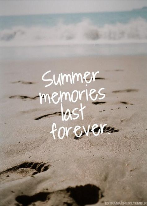 Summer Memories Summer Memories Quotes, Summer Beach Quotes, Summer Captions, Memories Last Forever, Vacation Quotes, Best Travel Quotes, Welcome Summer, World Quotes, Beach Images