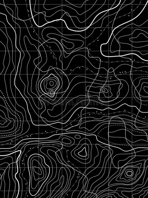 Maps Design, Topography Map, Topographical Map, Map Pattern, Graphisches Design, Map Background, Contour Map, Abstract Vector, Topographic Map