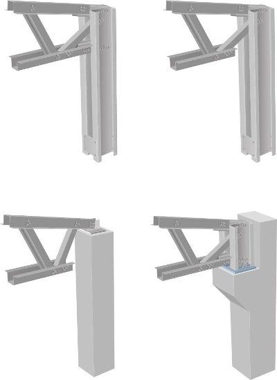 Technical information - LLENTAB steel buildings Steel Roof Structure, Metal Building Kits, Roof Truss Design, Truss Structure, Steel Architecture, Steel Sheds, Hospital Architecture, Building Foundation, Steel Structure Buildings