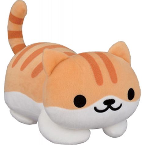 Orange Cat Plush, Kawaii Cat Plush, Haikyuu X Oc, Cat Plushies, Cat Plushie, Neko Atsume, Cute Squishies, Big Plush, Fashion Australia