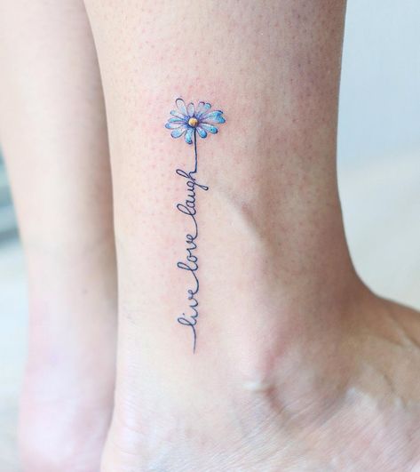 Small Daisies Tattoo, Innocence Tattoo, Chamomile Tattoo, Daisy Tattoo Small, Daisy Tattoo Ideas, Daisy Tattoo Meaning, Small Daisy Tattoo, Just Breathe Tattoo, Daisy Tattoo Designs