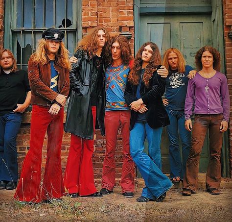 Mundo Hippie, Allen Collins, Lynyrd Skynyrd Band, Ronnie Van Zant, Brand Archetypes, Free As A Bird, Lynyrd Skynyrd, Rock And Roll Bands, Free Bird