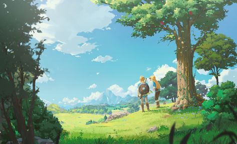 ArtStation - Zelda botw fanart, youtae kang Zelda Botw Fanart, Botw Fanart, Zelda Video Games, Botw Zelda, Zelda Botw, Link Zelda, Zelda Art, Legend Of Zelda Breath, Zelda Breath