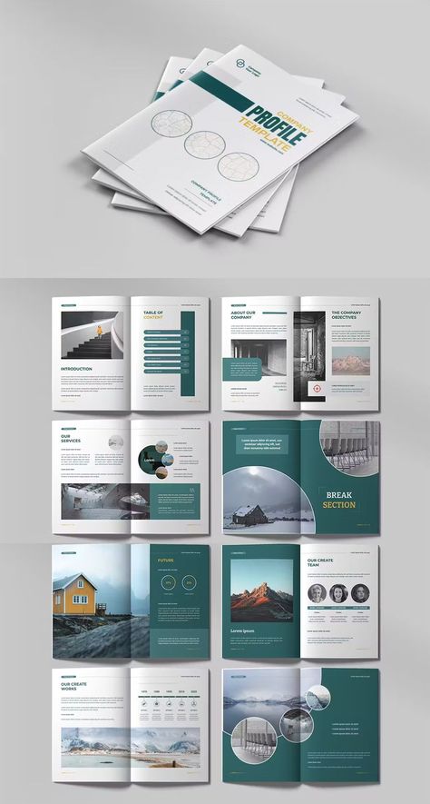 Corporate Company Profile Brochure Design AI, EPS, PSD. 20 Pages. Profile Book Design, Corporate Profile Design Layout, Corporate Brochure Design Layout, Profile Company Design, Company Profile Design Creative, Corporate Newsletter Design, Company Profile Design Layout, Corporate Profile Design, Compare And Contrast Writing