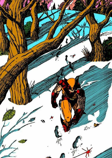 Wolverine Comic Art, Art Adams, Wolverine Comic, Wolverine Art, Comic Book Artwork, Wolverine Marvel, Arte Dc Comics, Uncanny X-men, Marvel Comics Art