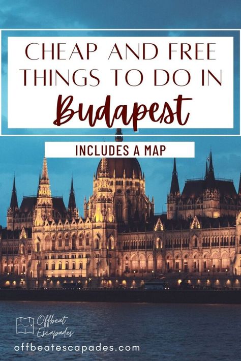 Budapest Things To Do, Budapest Aesthetic, Van Life Blog, Budapest Travel Guide, Things To Do In Budapest, To Do In Budapest, Capital Of Hungary, Visit Budapest, Viking Cruises Rivers