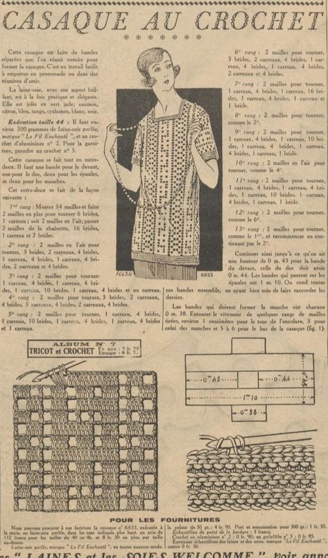 Filet Knitting, 1920s Crochet, 1930s Crochet, 1920s Patterns, Vintage Crochet Patterns, Vintage Knitwear, Crochet Curtains, Crochet Books, Crochet Top Pattern