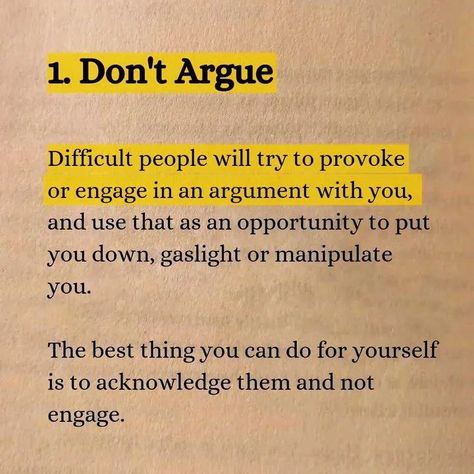 How to deal with Difficult People. - Save and share with your friends. How To Deal With People Who Put You Down, Dealing With Angry People, How To Deal With Stupidity, How To Deal With Condescending People, How To Deal With Fake People, How To Deal With Manipulative People, How To Deal With Difficult People, Powerful Phrases For Difficult People, How To Deal With Rude People