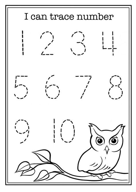 Q Tip Number Tracing, Daycare Worksheets Free Preschool, Free Number 2 Worksheets Preschool, Numbers And Counting Preschool, Count And Trace Number Worksheets, Trace The Numbers Worksheet, 123 Worksheets Free Printable, Number 4 Activities For Preschool Fun Math, 123 Activities Preschool