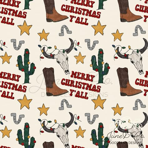 Christmas Cow Print Wallpaper, Cowboy Christmas Background, Christmas Western Wallpaper, Cowboy Christmas Wallpaper, Western Christmas Background, Country Christmas Aesthetic, Country Christmas Wallpaper, Western Screensavers, Western Christmas Wallpaper