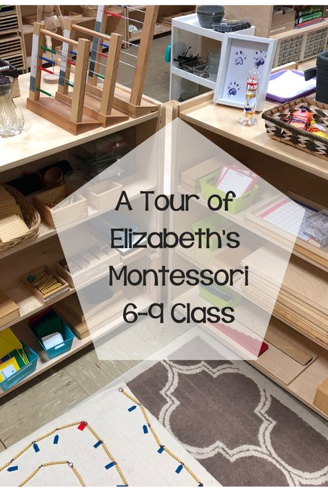 Hello! I am Elizabeth Stead and I teach Lower Elementary at a private Montessori school in Nashville Tennessee. I am American Montessori Society (AMS) Certified for ages 3-12. I have been teaching Lower Elementary for eight years and was in a 3-6 classroom four years prior to that. I have six students in my class this year. This year we added fourth grade to my classroom due to the way public TN schools begin middle school at fifth grade. Montessori Classroom Layout, Montessori Elementary Classroom, Montessori Resources, Classroom Setup Elementary, Elementary Montessori, About Teachers, Classroom Shop, Montessori Science, Reggio Classroom