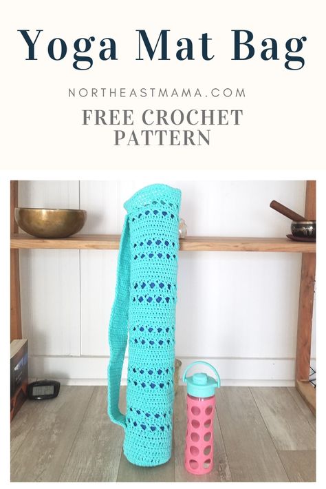 Yoga Mat Carrier Crochet Pattern, Crochet Yoga Bag Pattern Free, Crochet Yoga Mat Bag, Crochet Yoga Mat, Yoga Bag Pattern, Eagle Pose Yoga, Yoga Mat Bag Pattern, Yoga Mat Rack, Crochet Yoga