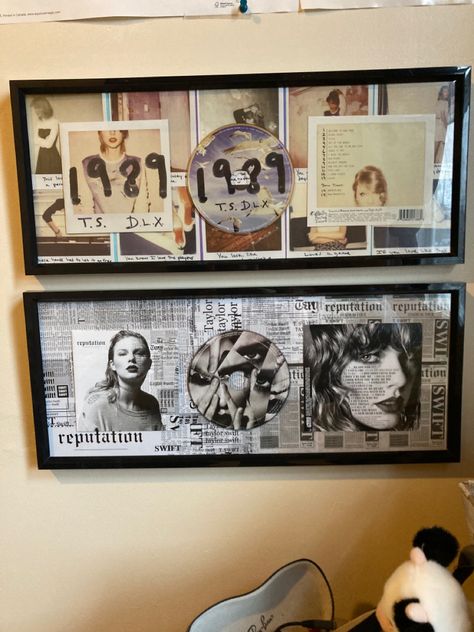 Taylor Swift Collection Shelf, Cd Display, Daniel Richter, Taylor Swift Cd, Wall Arrangements, Taylor Swift Fotos, Diy Dorm Decor, Display Room, Cd Aesthetic